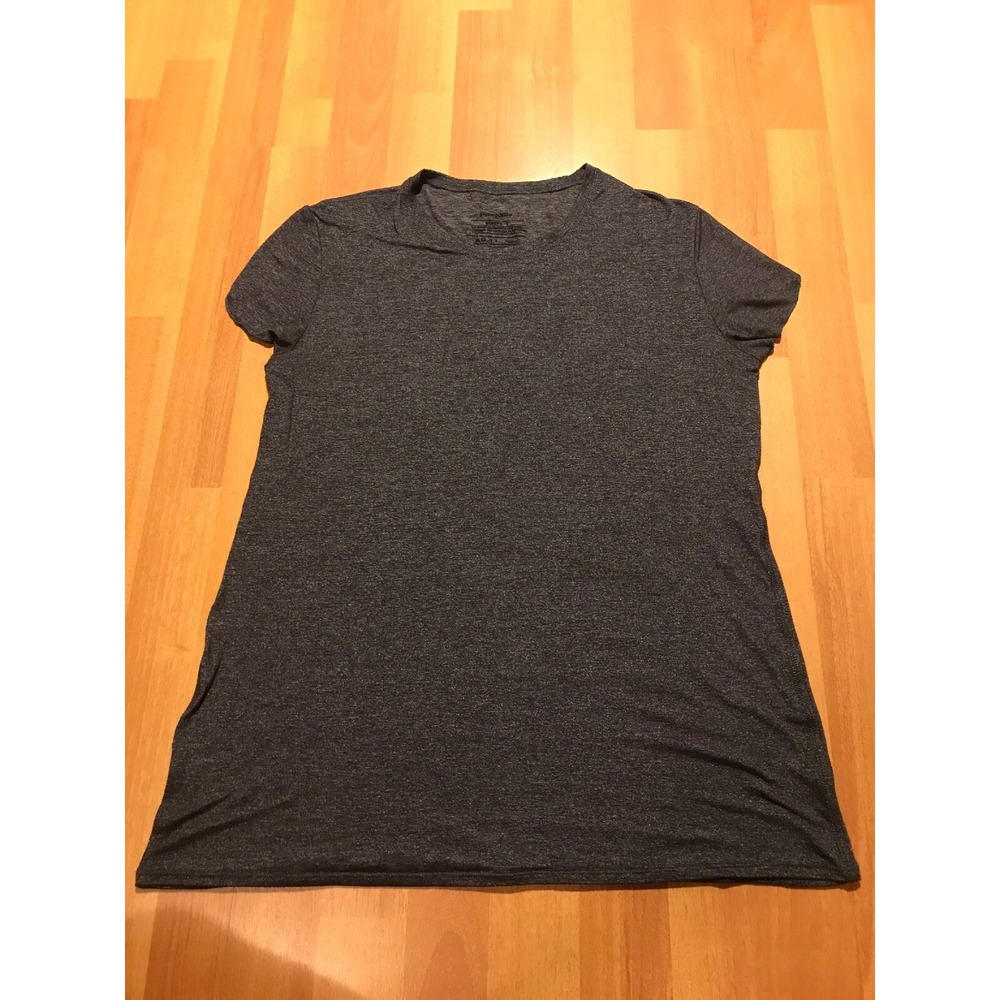 Patagonia Women's Shirt Sleeve Shirt Top Size‎ Small S Gray Color